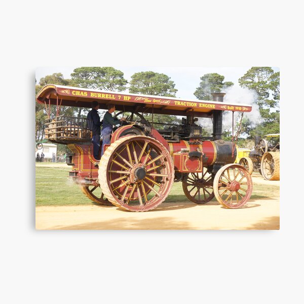 Traction Engine 1910 Canvas Print