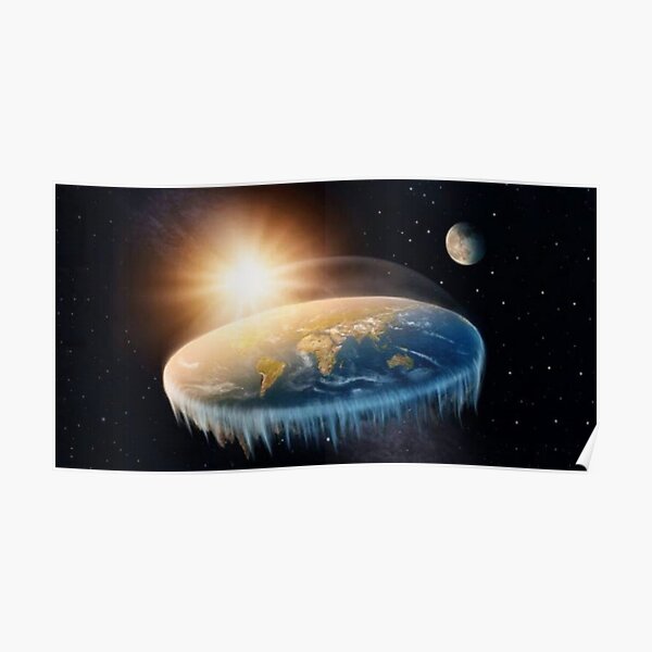 Flat Earth  Poster