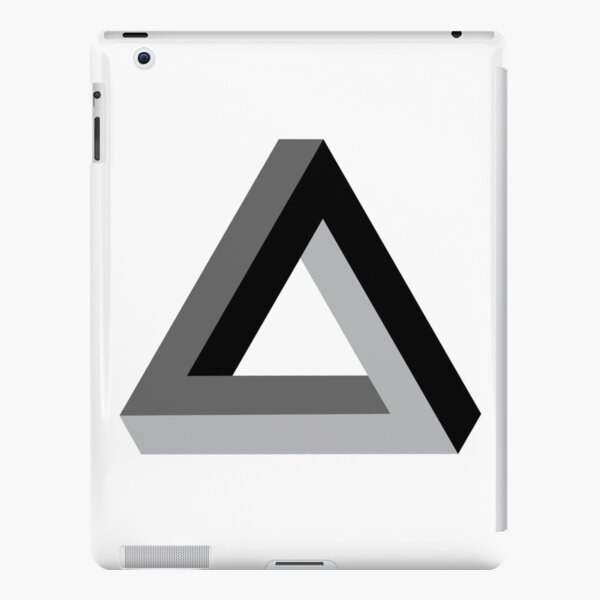 Triangle 3-d  iPad Snap Case
