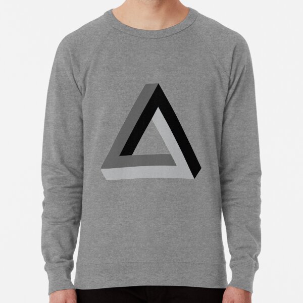 Triangle 3-d  Lightweight Sweatshirt