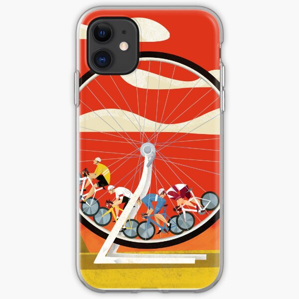 Road Cycle Racing on Hamster Power iPhone Soft Case