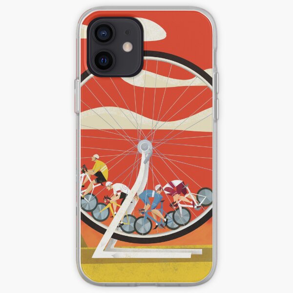 Road Cycle Racing on Hamster Power iPhone Soft Case