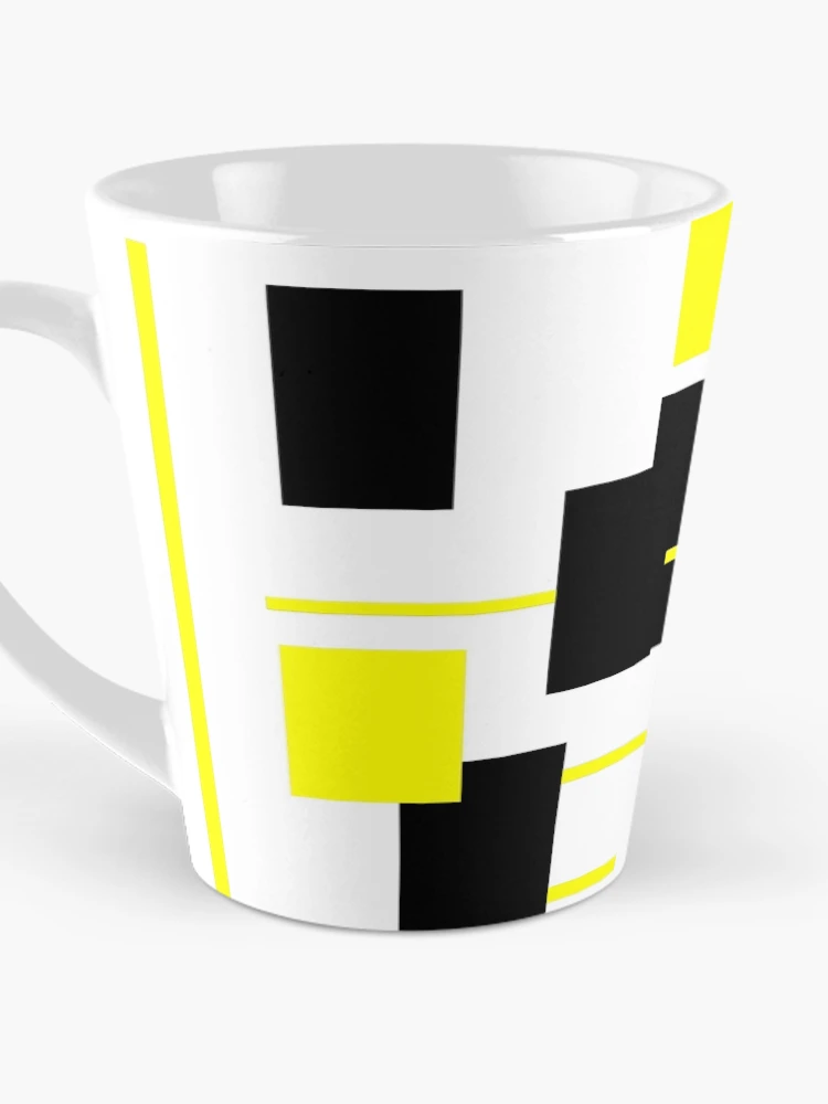 Thumbnail 3 of 4, Coffee Mug, Rectangular Pattern 12 designed and sold by supernova23.