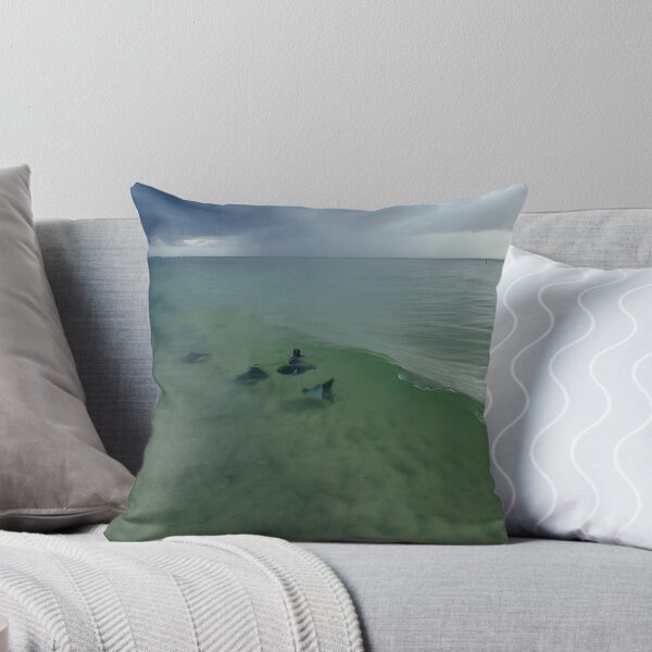 Item preview, Mantas playing in the waves designed and sold by Froukjeakkerman.