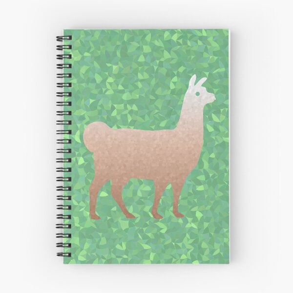 Aperçu de l'œuvre "PolyLlama" - Design minimaliste en polygone créée et vendue par PolyHog.