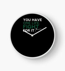 Reloj Copia de Gary Vaynerchuk / Gary Vee - Tienes una vida. Lucha por ello - BLANCO