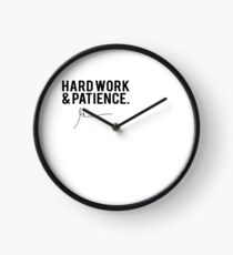Reloj Copia de Gary Vaynerchuk / Gary Vee - Trabajo duro y paciencia - NEGRO