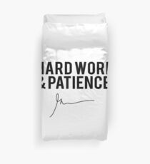 Funda nórdica Copia de Gary Vaynerchuk / Gary Vee - Trabajo duro y paciencia - NEGRO