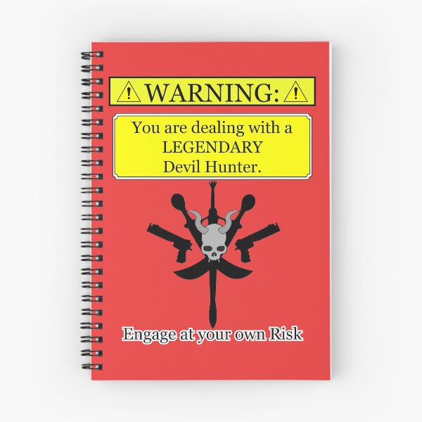 Item preview, Warning - Legendary Devil Hunter designed and sold by TwilightEnigma.