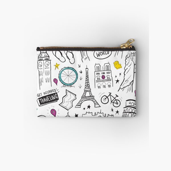 Item preview, Travel around the world design designed and sold by KleinJenny.