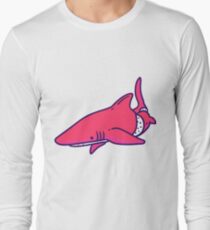 Dragon fruit shark Long Sleeve T-Shirt