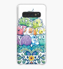Blooming Piggy Pile Case/Skin for Samsung Galaxy