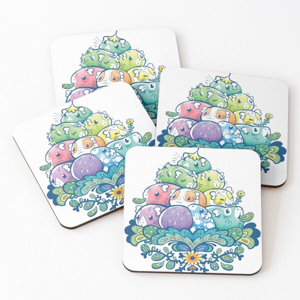 Item preview, Blooming Piggy Pile  designed and sold by Paigekotalik.