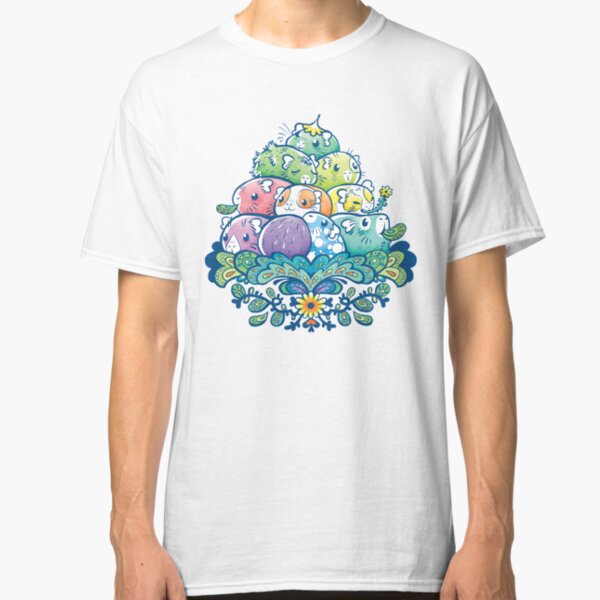 Blooming Piggy Pile Classic T-Shirt