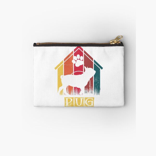 Item preview, Retro Distressed Vintage Pug Design for Dog Lovers designed and sold by Theodore Cory.