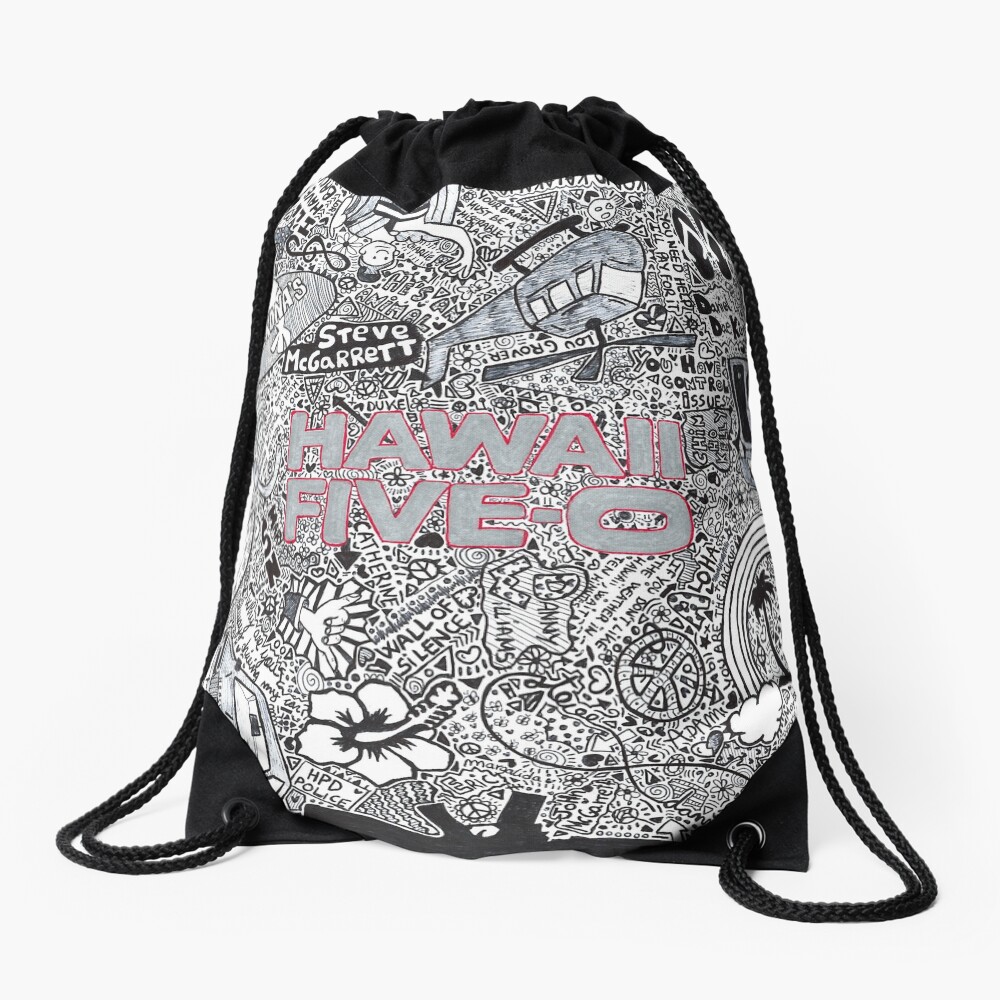 Hawaii Five-0 Drawstring Bag