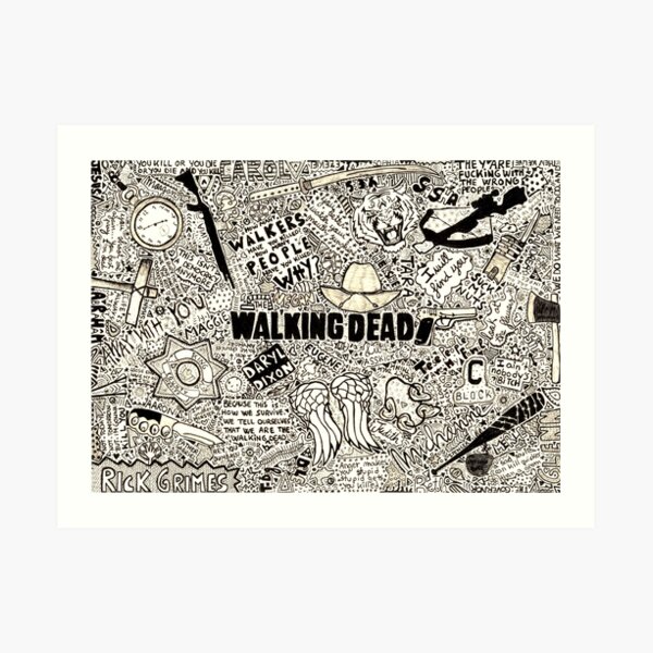TWD Art Print
