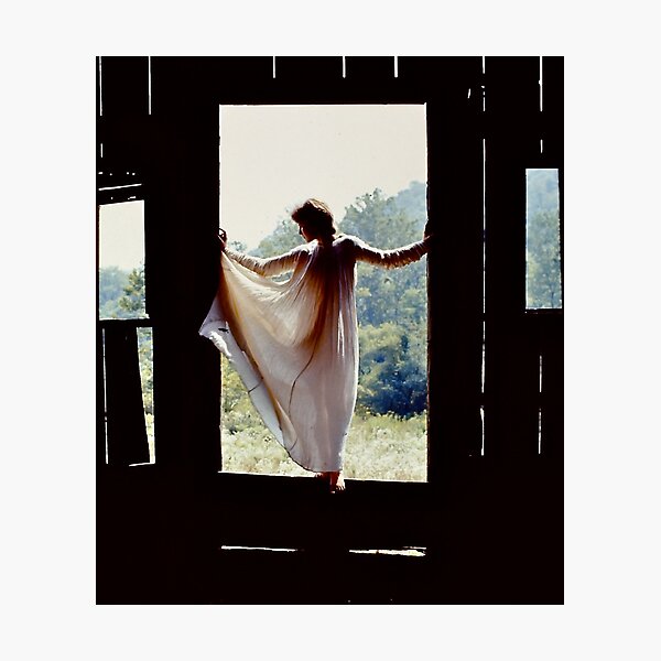 Kim at the Barn Photographic Print
