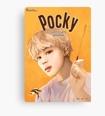 BTS Pocky - Jimin Leinwanddruck