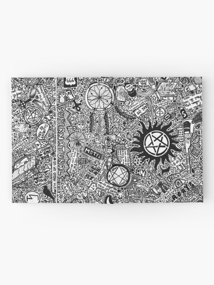 Alternate view of Supernatural Hardcover Journal