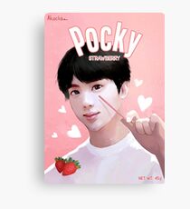 BTS Pocky - Jin Leinwanddruck