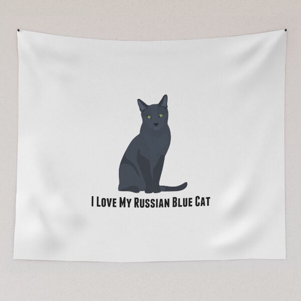 Item preview, I Love My Russian Blue Cat designed and sold by rodie9cooper6.