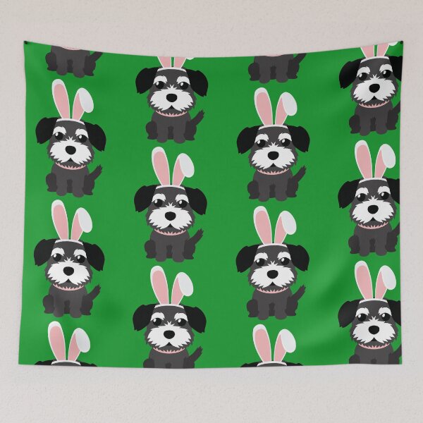 Item preview, Border Terrier Bunny Ears Happy Easter Dog Lover Gift designed and sold by peter2art.