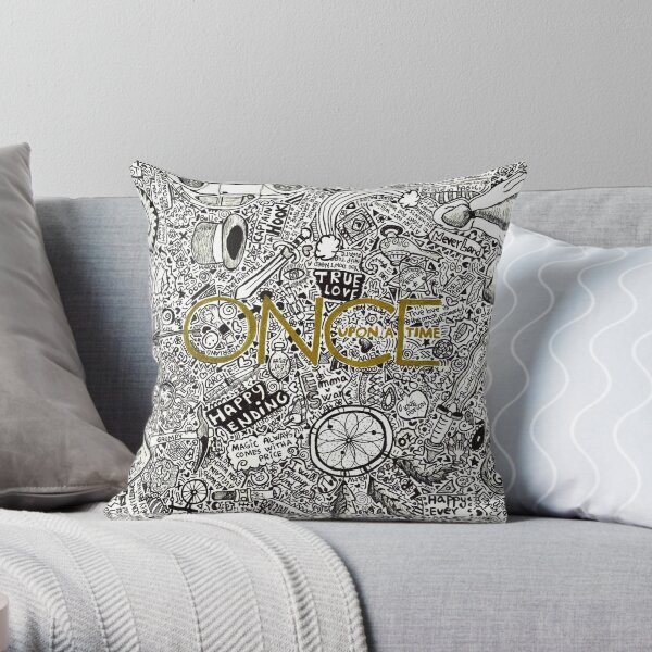 Once Upon a Time Throw Pillow