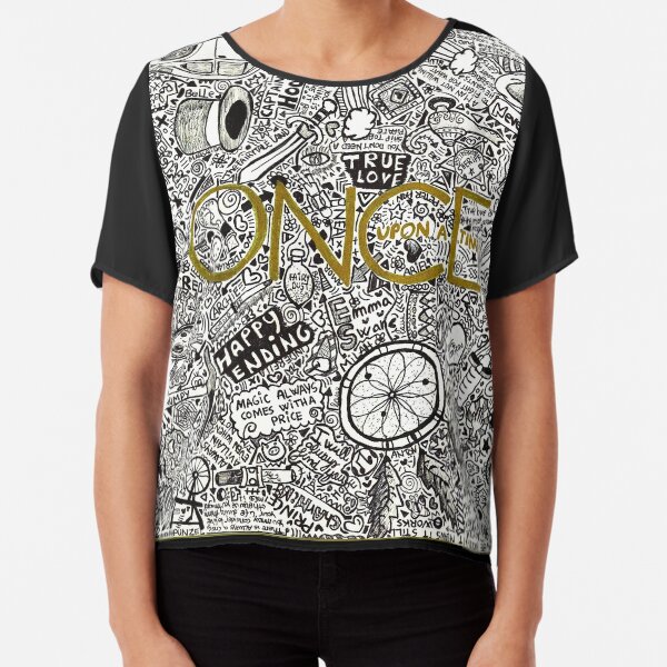 Once Upon a Time Chiffon Top