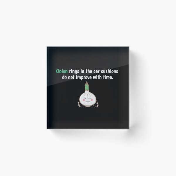 Item preview, Onion Rings In The Car Cushions Vegetable Shirt Funny Gift Tee designed and sold by haselshirt.
