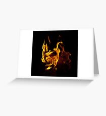 Fire Greeting Card