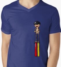 Ned is REALLY Tall Men's V-Neck T-Shirt
