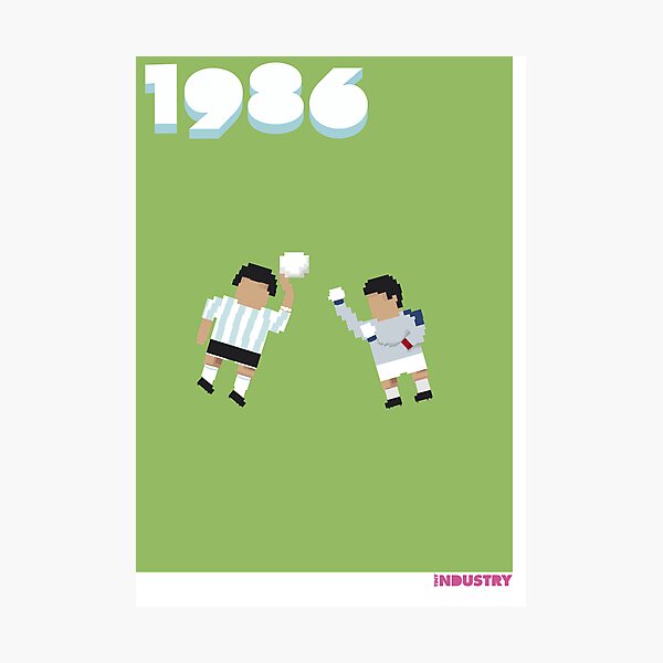 Item preview, Foot-T poster 'Hand Of God' designed and sold by tinyindustry.