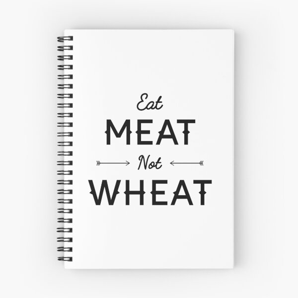 Item preview, Eat Meat Not Wheat - Paleo/Gluten Free Shirt designed and sold by GlutenFreeGear.