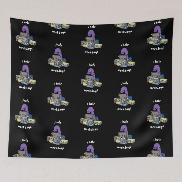 Item preview, I Hate Weekdays designed and sold by ockshirts.