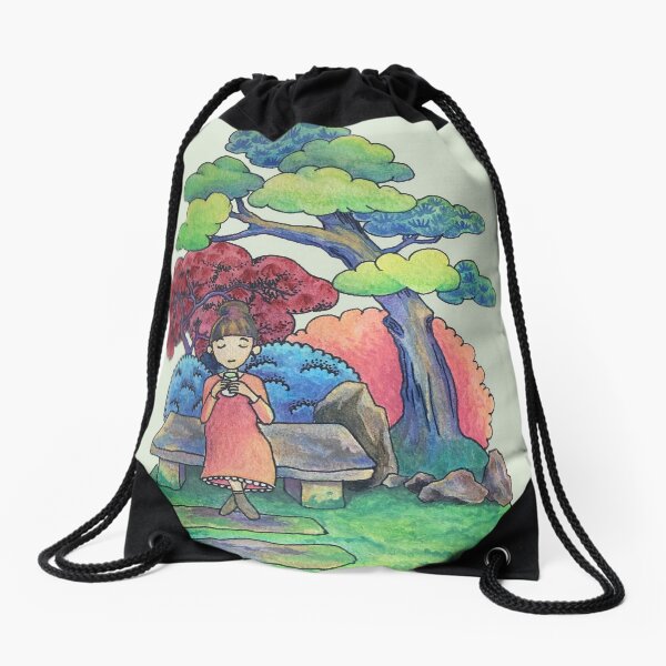 Item preview, Tea in the Bonsai Garden designed and sold by Wandering  Katsu.