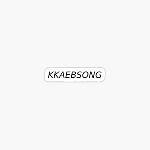 kkaebsong Sticker