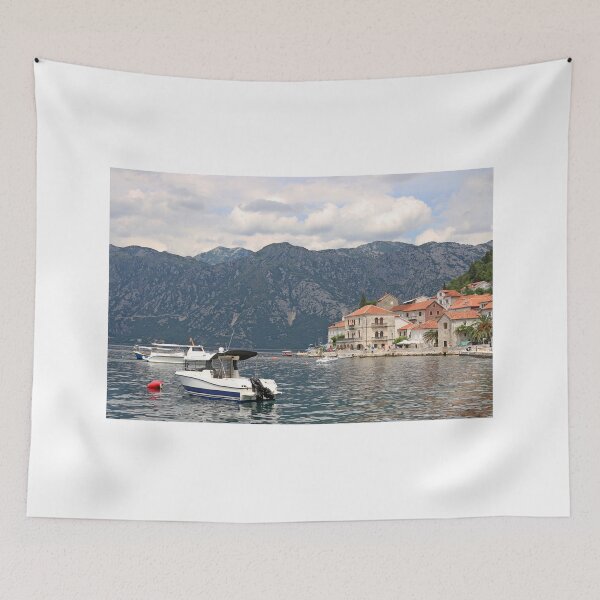Item preview, old town Perast Bay of Kotor Montenegro designed and sold by goceris.
