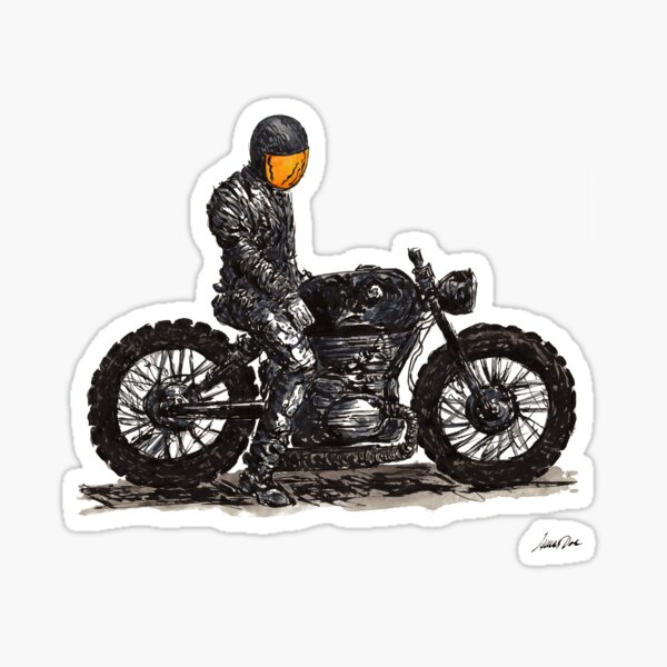 Rider 6 Sticker