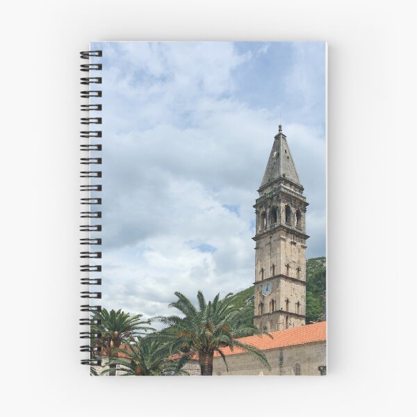 Item preview, Saint Nicholas church tower Perast town Montenegro designed and sold by goceris.