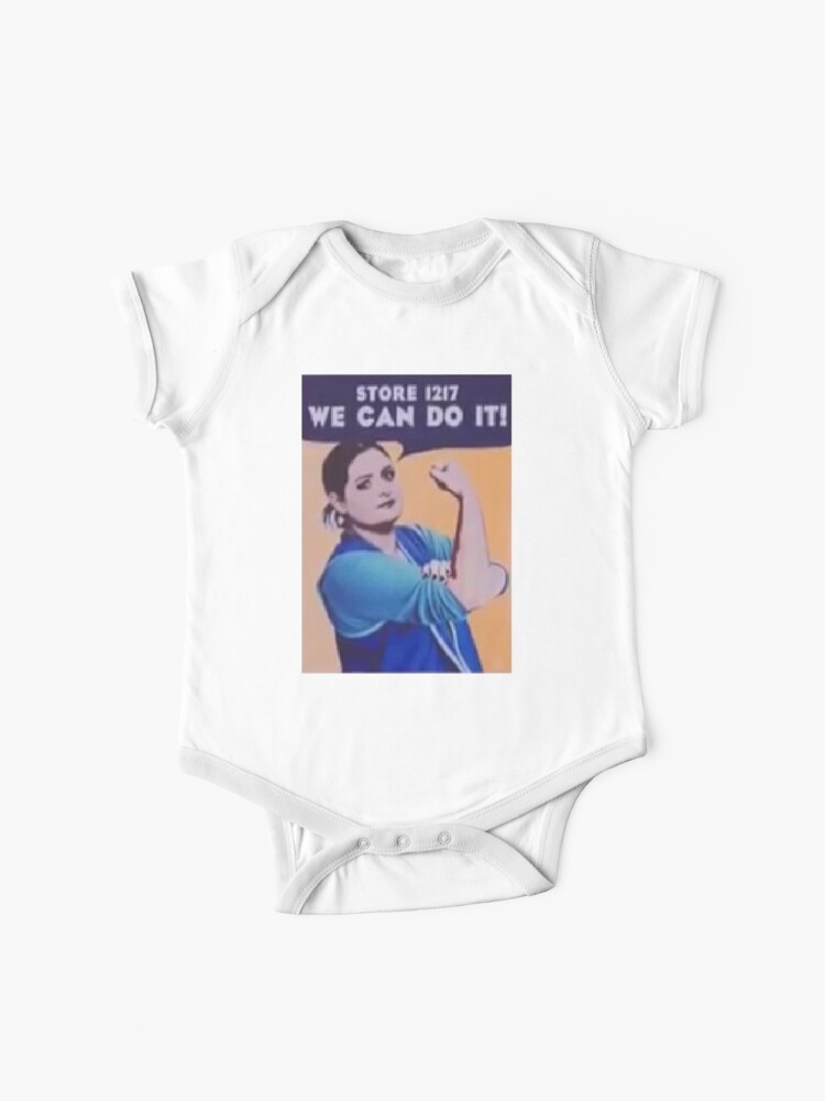 Dina We Can Do It Poster Superstore Baby One Piece By Littlexcabbages Redbubble