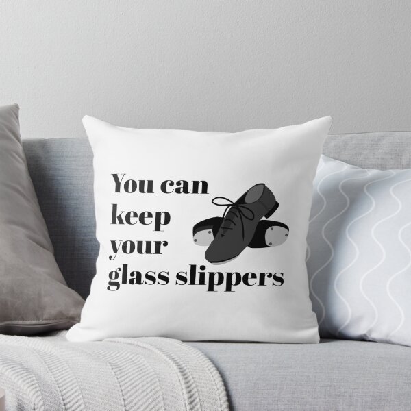 Item preview, Funny Tap Dance Student or Teacher Glass Slippers designed and sold by Dancethoughts.