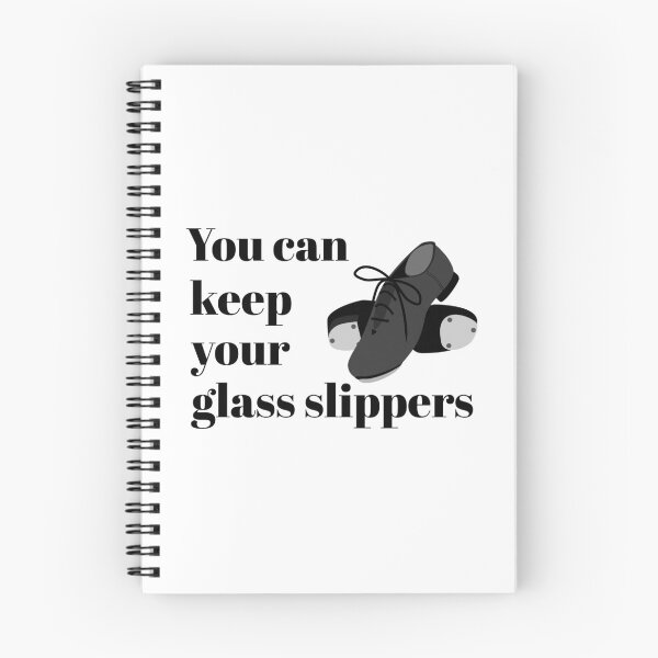 Item preview, Funny Tap Dance Student or Teacher Glass Slippers designed and sold by Dancethoughts.