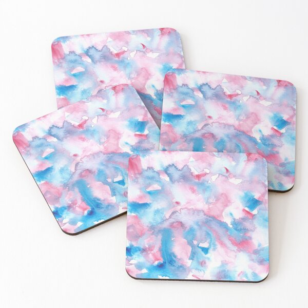 Item preview, Blue and pink abstraction designed and sold by experimentons.