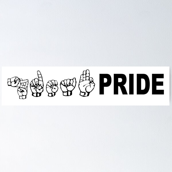 Item preview, #DEAFPRIDE - ASL designed and sold by sasspar.