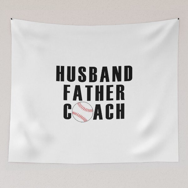 Item preview, Husband Father Coach Baseball designed and sold by Ding-One.