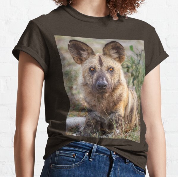 Wild Face of a Dog Classic T-Shirt