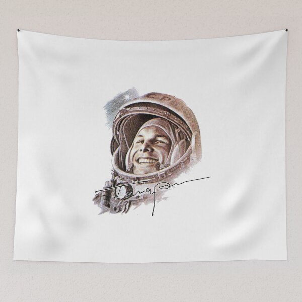 Item preview, USSR Astronaut Yuri Gagarin designed and sold by quackynaut.