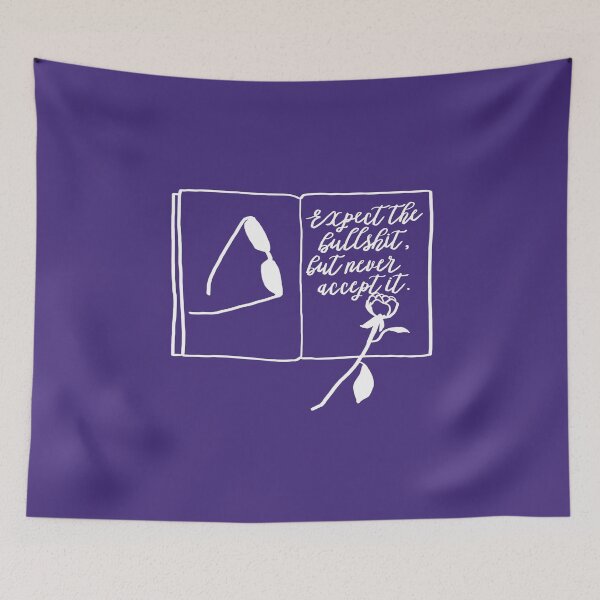 Item preview, Expect The Bullshit But Never Accept It designed and sold by WordvineMedia.
