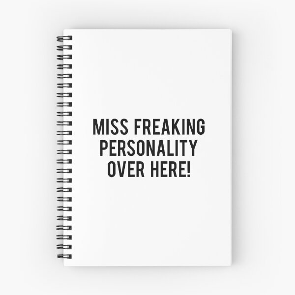 Item preview, Miss Freaking Personality  designed and sold by bainermarket.